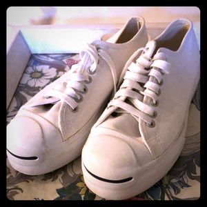 Converse Jack Purcell Platform Sz 8